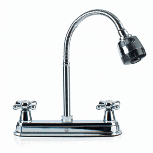 Llave de Lavaplatos Flexible con Mezclador